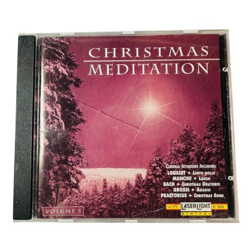 Christmas Meditation Volume 5 Classical Interludes CD By Laserlight