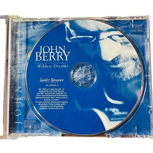 John Berry Wildest Dreams Audio Music CD 1999 - Image 3