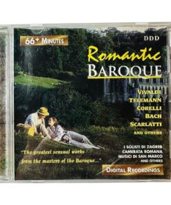 Romantic Baroque CD Vivaldi Telemann Corelli Bach Scarlatti & More