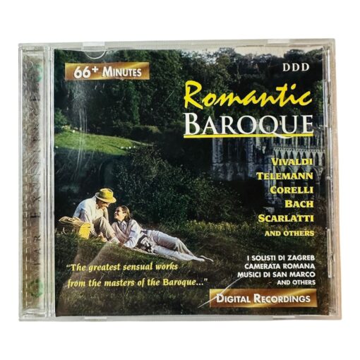 Romantic Baroque CD Vivaldi Telemann Corelli Bach Scarlatti & More