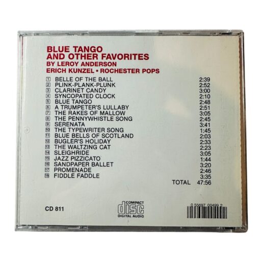 Blue Tango Leroy Andersons Greatest Hits CD - Image 2