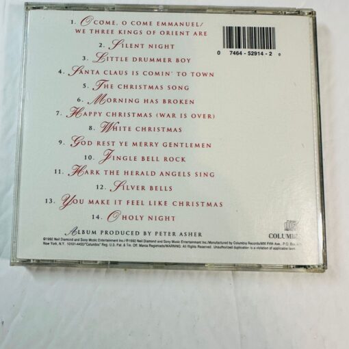 Neil Diamond The Christmas Album CD Columbia 1992 - Image 2