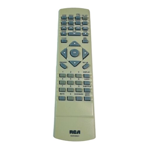 RCA RCR195DA1 Universal Remote Control for TV DVD VCR CD Players Tested Working