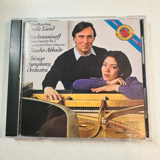 Rachmaninoff Piano Concerto No. 2 Rhapsody On Theme Of Paganini CD Cecile Licad