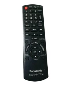 Panasonic Audio System Remote Control Black N2QAYB000640