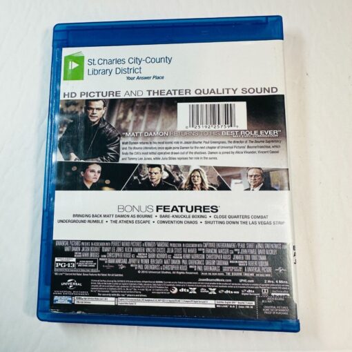Jason Bourne Blu-ray Disc - Image 2