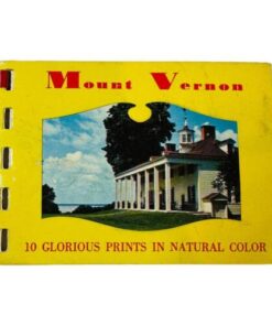 Mount Vernon Virginia Mini Postcard Book Booklet