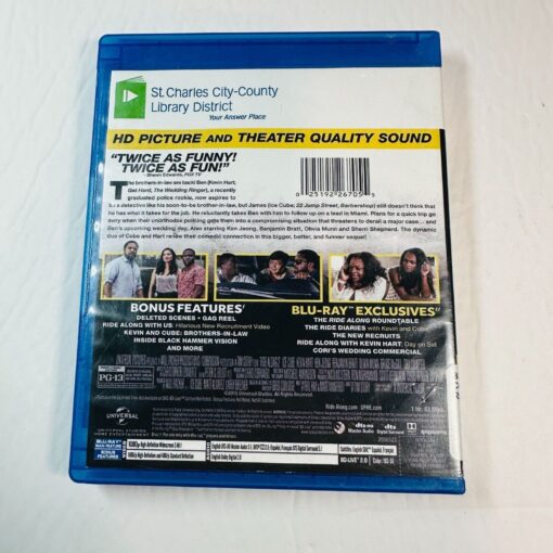 Ride Along 2 Blu-ray With Ice Cube & Kevin Hart - Image 2
