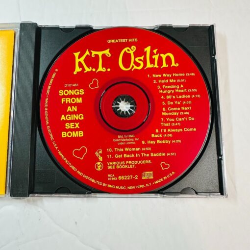 K.T. Oslin CD Songs From An Aging Sex Bomb Greatest Hits 1993 BMG Direct - Image 3