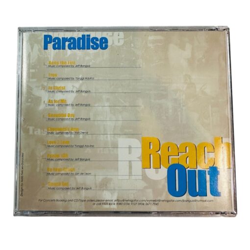 Paradise Reach Out Christian Music Album CD Jewel Case - Image 2