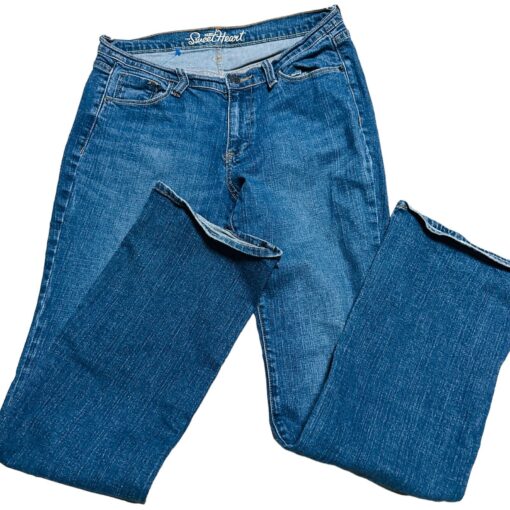 Old Navy The Sweet Heart Boot Cut Jeans Women's Size 10 Mid Rise Denim Blue