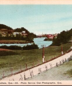 Riviere Malbaie La Malbaie Que 6a Post Card Vintage Postcard Unposted DB