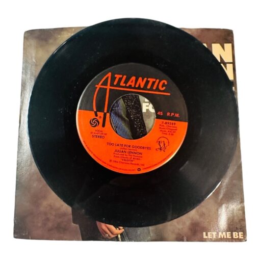 Julian Lennon Too Late For Goodbyes 7" Vinyl Record Single Orig Sleeve 45 RPM - Image 3