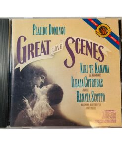 Placido Domingo Great Love Scenes Music CD Classic