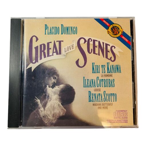Placido Domingo Great Love Scenes Music CD Classic
