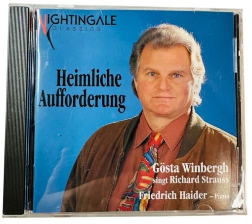 Gösta Winbergh Richard Strauss Heimliche Aufforderung Nightingale Classics CD