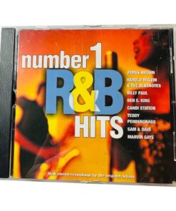 Number 1 R&B Hits CD Featuring James Brown Marvin Gaye & More