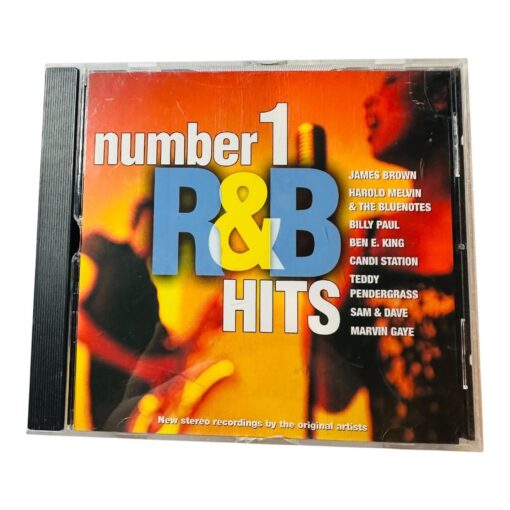 Number 1 R&B Hits CD Featuring James Brown Marvin Gaye & More