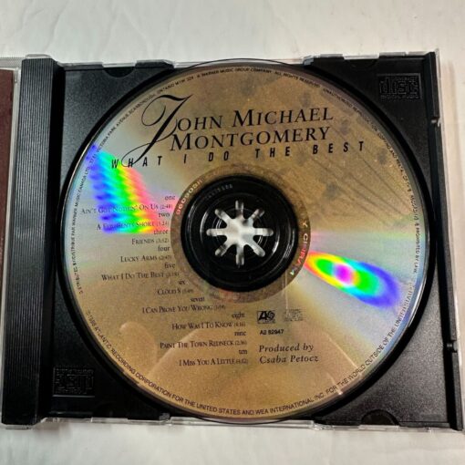 John Michael Montgomery "What I Do The Best" CD Album Country Music - Image 3