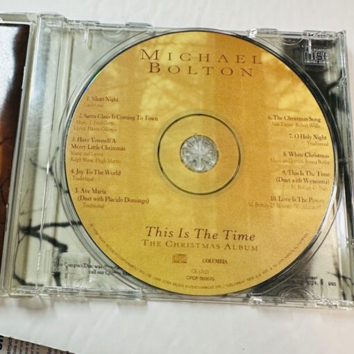 Michael Bolton This Is The Time: The Christmas Album CD Holidays - Image 3