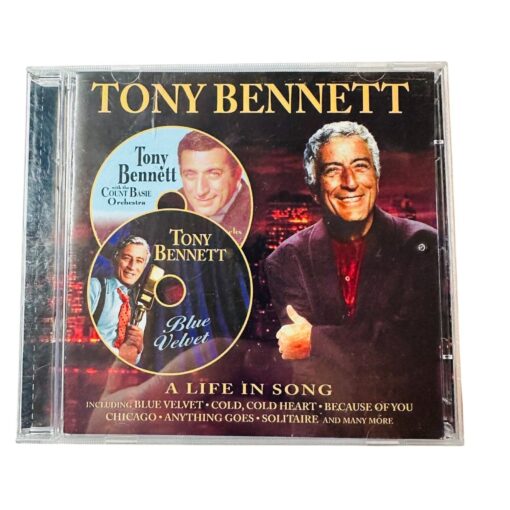 Tony Bennett A Life In Song 2-Disc CD Set Hits Blue Velvet & Chicago