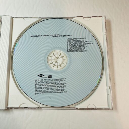 Super Colossal Smash Hits Of The 90s The Best Of The Mavericks CD - Image 3