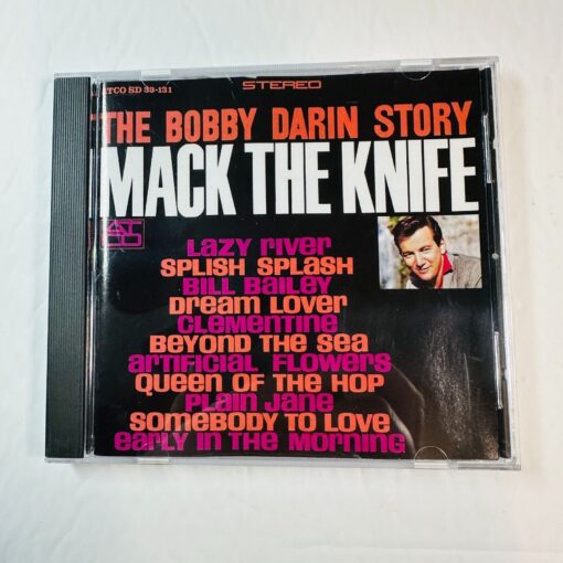 The Bobby Darin Story Mack The Knife CD Lazy River Dream Lover & Beyond The Sea