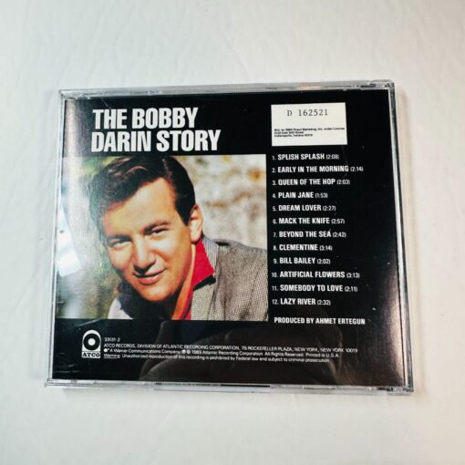 The Bobby Darin Story Mack The Knife CD Lazy River Dream Lover & Beyond The Sea - Image 2