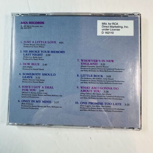 Reba McEntire's Greatest Hits CD MCA 1987 - Image 2