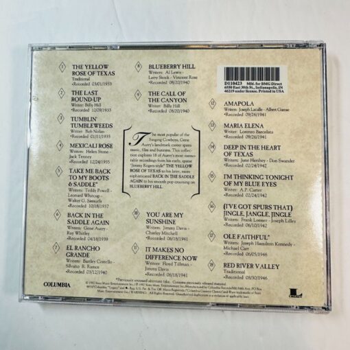 The Essential Gene Autry 1933-1946 Columbia Country Classics CD - Image 2