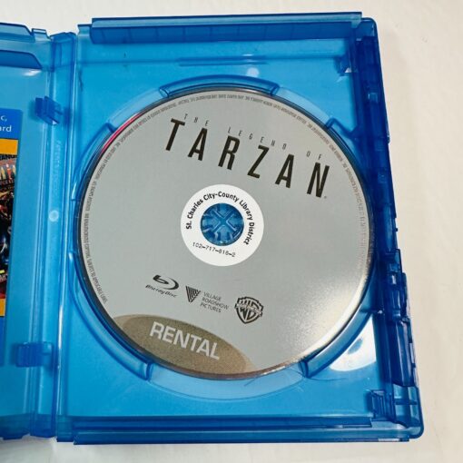 The Legend Of Tarzan Blu-ray DVD Alexander Skarsgard & Samuel L. Jackson St. Cha - Image 3