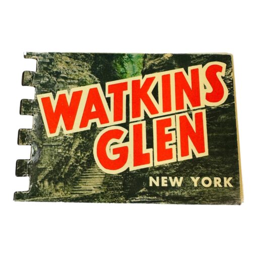 Watkins Glen New York Mini Postcard Book Booklet