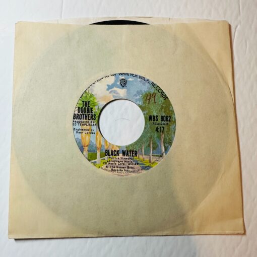 The Doobie Brothers - Black Water / Song To See You Through 45 rpm Vinyl Record - Image 2