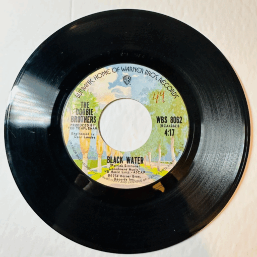 The Doobie Brothers - Black Water / Song To See You Through 45 rpm Vinyl Record - Image 4