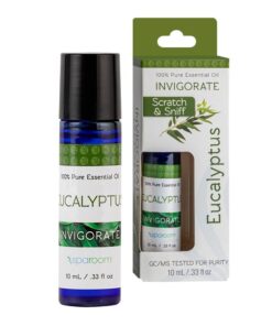 SpaRoom Aromatherapy 100% Pure Essential Oils Invigorate Eucalyptus 10 mL