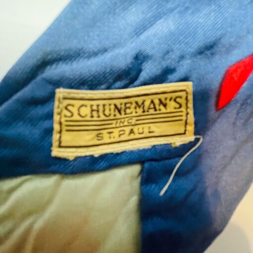 Schuneman's Inc St.Paul Men's Blue Classic Pointed Neck Tie - Image 2