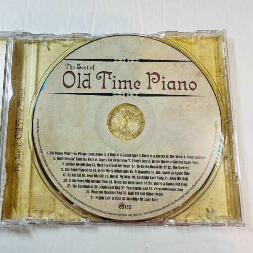 The Best Of Old Time Piano CD 32 Selections TGG Direct 60136 Music Album - Image 3