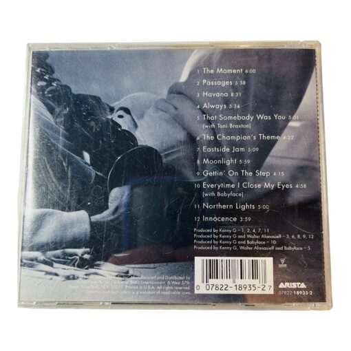 The Moment CD Jazz Kenny G 1990s 12 Song Saxophone Album Billboard #1 - Image 2