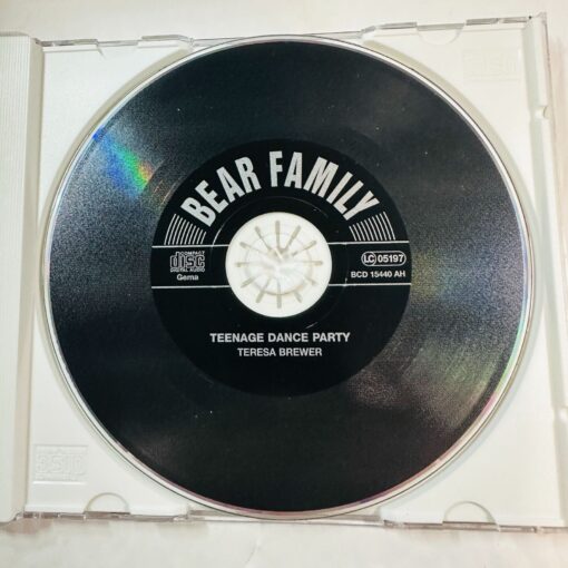 Teresa Brewer Teenage Dance Party CD - Image 3