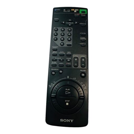 Sony RMT-V190 Original DVD VTR Remote Control Black