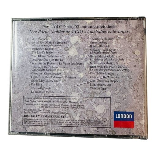 Your Hundred Best Tunes 4 CD Set London Records Classical Compilation - Image 2