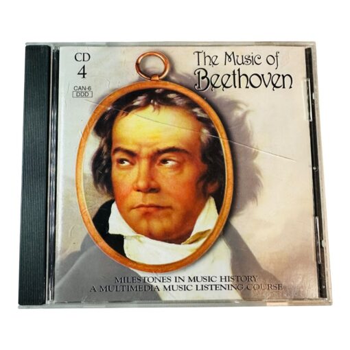 The Music of Beethoven CD 4 Classical Listening Course CAN-6 DDD Tested