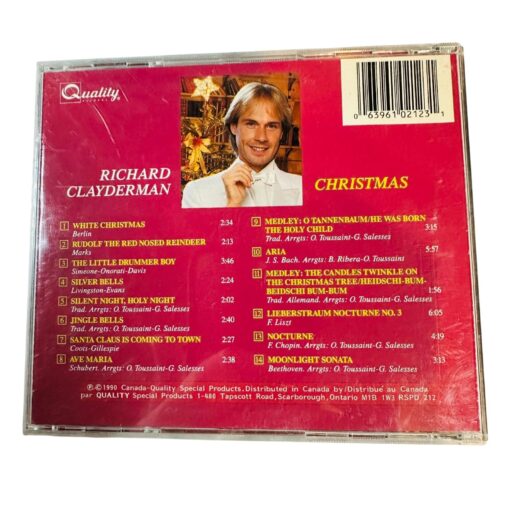 Richard Clayderman Christmas CD Album Holiday Music - Image 2