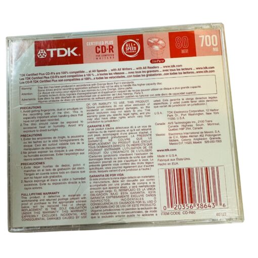 Christmas Treasures CD Volume 1 Traditional Classics Audio CD TDK - Image 2