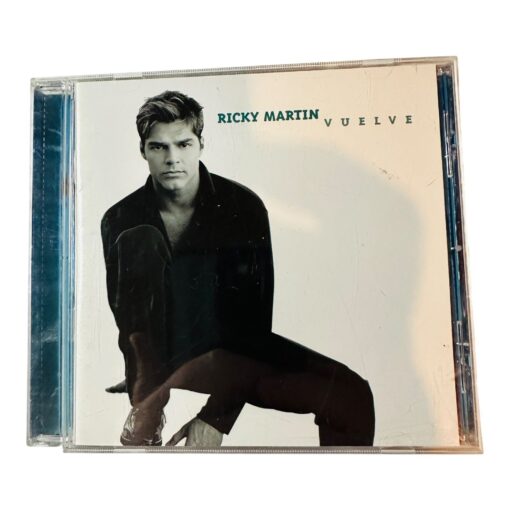 Ricky Martin Vuelve CD Album 1998 Latin Pop Music Hits La Copa De La Vida