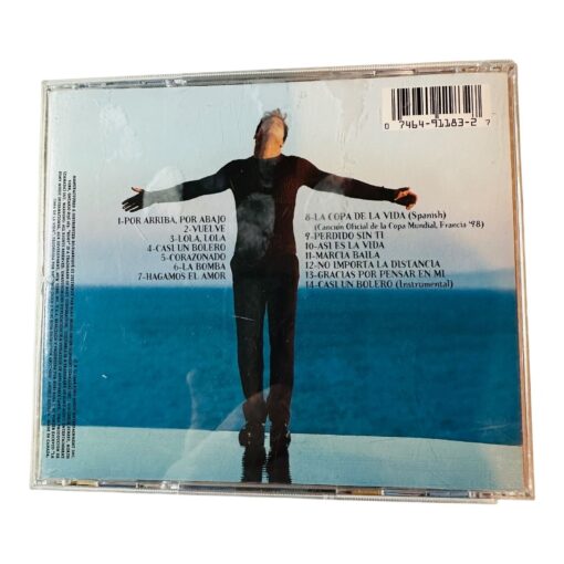 Ricky Martin Vuelve CD Album 1998 Latin Pop Music Hits La Copa De La Vida - Image 2