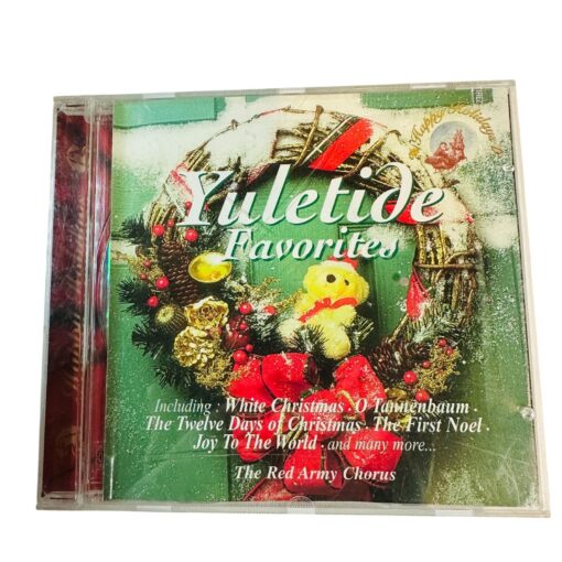 Yuletide Favorites CD By The Red Army Chorus With 12 Classic Holiday Songs