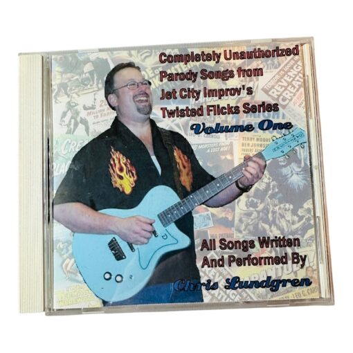 Jet City Improv Parody CD Vol 1 Chris Lundgren Twisted Flicks Comedy Music Rare