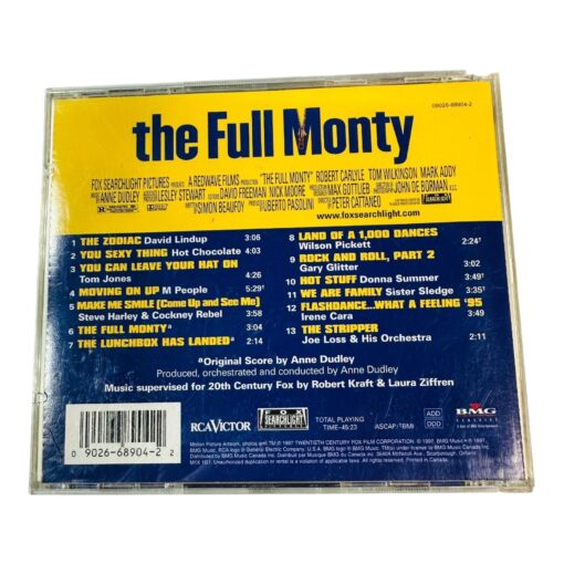 The Full Monty Music From The Motion Picture Soundtrack CD 1997 RCA Victor Origi - Image 2