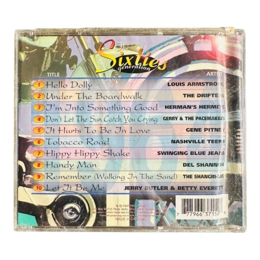 The Sixties Generation Music CD Featuring Iconic Hits Of 1966 - Image 2